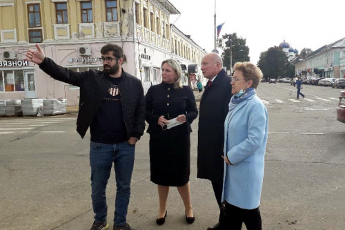 Визит заместителя председателя Правительства области