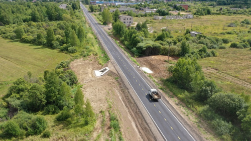 Завершен первый этап ремонта дороги Новый Некоуз – Родионово – поселок Октябрь