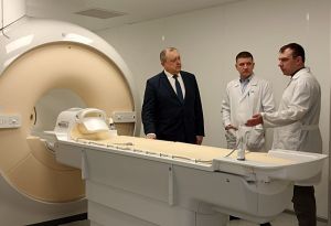 Новый магнитно-резонансный томограф начал работу в областной онкологической больнице