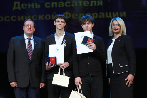 Учащийся гимназии №1 Углича Илья Горшков награжден медалью «За проявленное мужество»