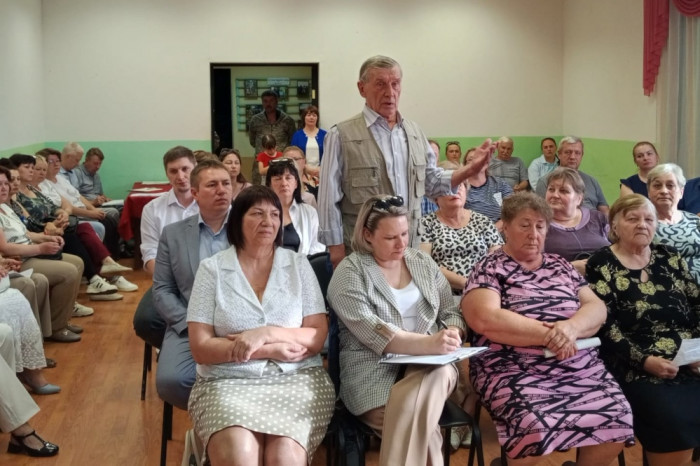 Встреча с жителями Воронцово и близлежащих населённых пунктов