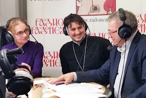 Священник Антоний Зверков принял участие в записи эфира на радио «Радонеж»