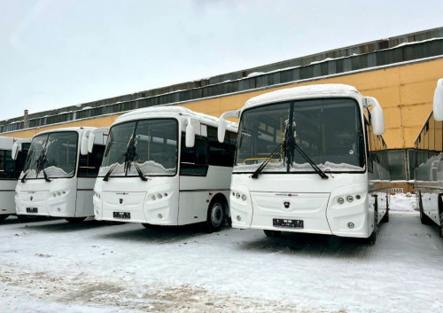 Двадцать новых автобусов для работы на межмуниципальных маршрутах поступили в регион