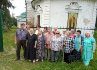 Посетили подворье Воскресенского мужского монастыря в селе Нефедьеве...
