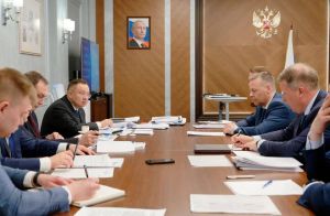 ​Ирек Файзуллин и Михаил Евраев обсудили развитие стройкомплекса региона