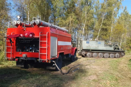 В регионе начался пожароопасный сезон