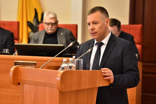 Михаил Евраев представил депутатам отчет о работе Правительства Ярославской области за 2025 год