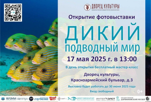 Открытие выставки &quot;Дикий подводный мир&quot;