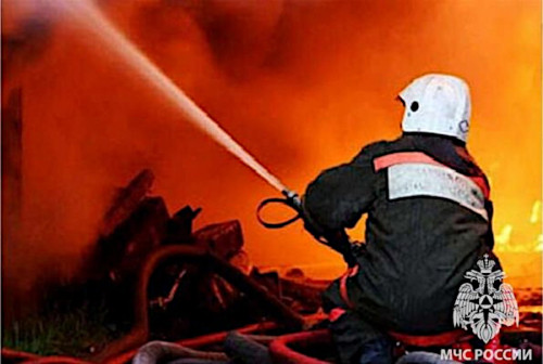 Пожар в г. Угличе, Кашинское шоссе