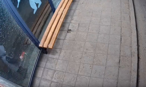 Полицией установлен несовершеннолетний, разбивший стекло на автобусной остановке в Угличе