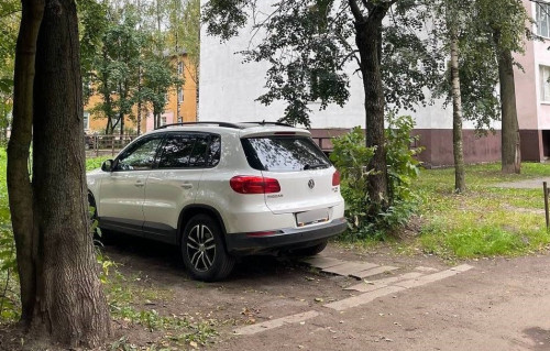 Сумма штрафов за парковку на газонах и детских площадках в регионе с начала года превысила 20 млн рублей