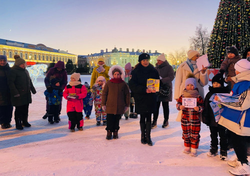 Награждение участников интернет-акции «Парад новогодних идей»