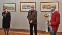 Персональная выставка художника Александра Петрова открылась в Выставочном зале Угличского музея
