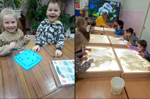 На Станции юннатов весенняя тематика