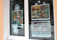 «Зимние сказки» в окнах Детской художественной школы