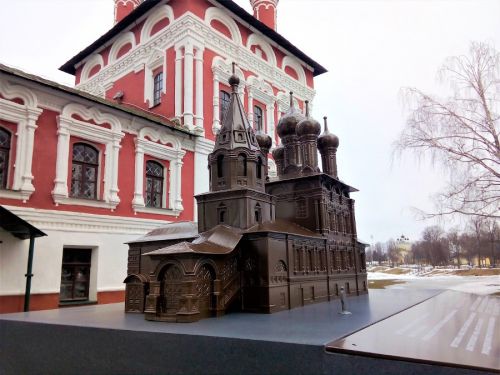 Тактильная модель церкви царевича Димитрия на Крови открыта в Угличе