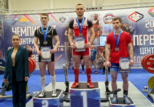 Серебро Чемпионата ЦФО по пауэрлифтингу