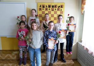 Турнир по шахматам, посвященный Международному женскому дню.