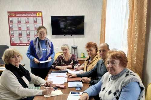20 января провели заседание совета ветеранов Угличского МО