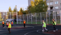 «Футбол 3D» на дворовых площадках