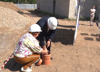 В деревне Вякирево строится Дом культуры