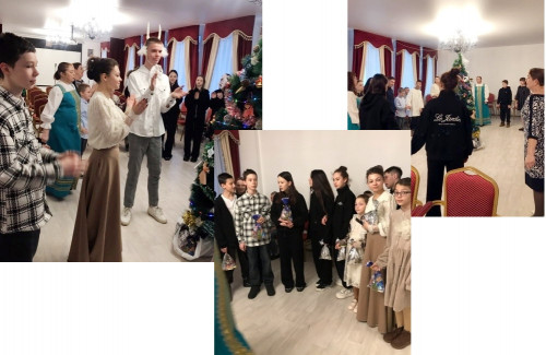 В Богоявленском монастыре прошли весёлые «Рождественские колядки»