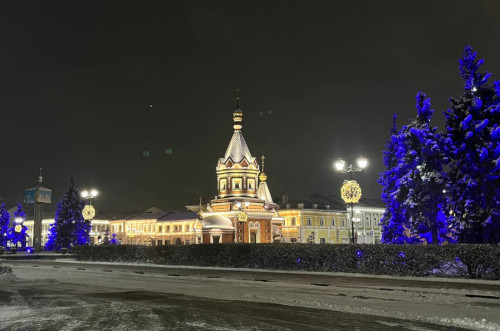 На архитектурную подсветку зданий в регионе в 2025 году выделят около 400 млн рублей