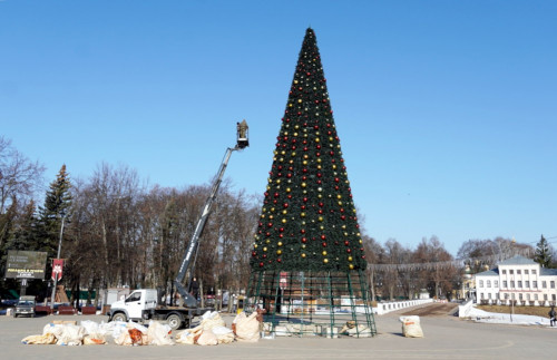 В Угличе закончились новогодние праздники