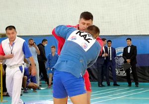Командный турнир по борьбе самбо в Казахстане