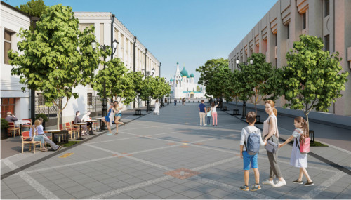 В Ярославле стартуют работы по созданию пешеходной зоны на улице Депутатской
