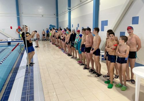 Муниципальные соревнования по плаванию среди школьных спортивных клубов