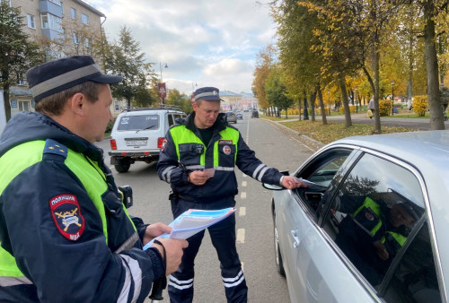 Сотрудники Госавтоинспекции призвали участников дорожного движения стать ярче!