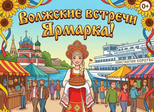 В субботу, 25 апреля пройдет на ярмарка «Волжские встречи»