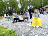 Удивительная поездка юных художников на Алтай
