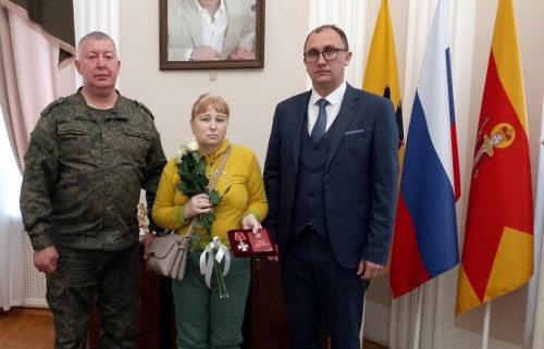 Передали государственные награды семьям погибших участников СВО