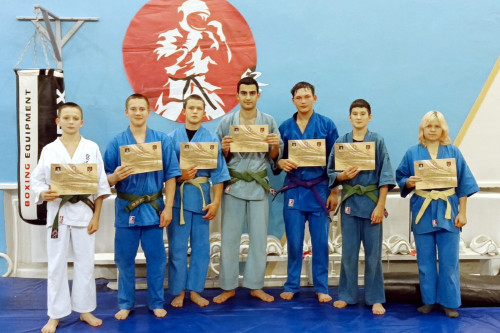 Воспитанникам "Витязя" вручили сертификаты о присвоении спортивной квалификации