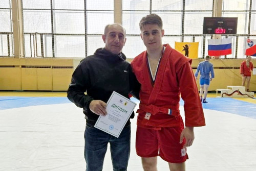 Третье место на Чемпионате Ярославской области по борьбе самбо программы Универсиады