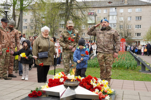 Памятный митинг у Вечного Огня