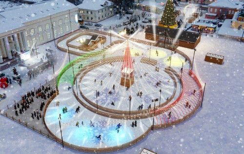 Ледовые площадки откроют к середине декабря в Ярославской области