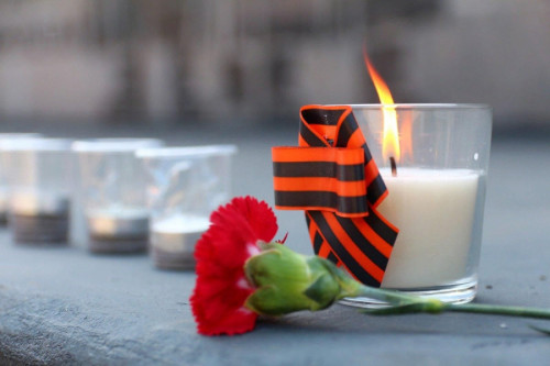 Онлайн-флешмоб «Пусть свечи памяти горят», посвященный Дню памяти и скорби