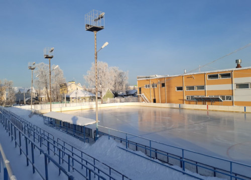 Информация о работе пункта проката зимнего спортивного инвентаря стадиона «Чайка»