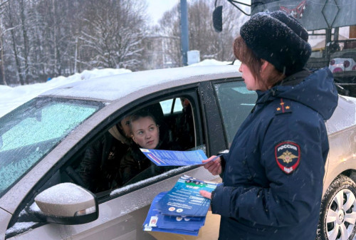Разъяснительная работа с водителями в рамках рейда «Бахус»