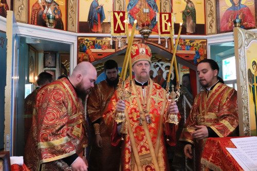 В угличской колонии прошла Божественная Пасхальная литургия