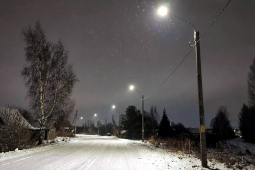 Освещение в рамках регионального проекта за прошлый год сделано на 10 километрах областных дорог