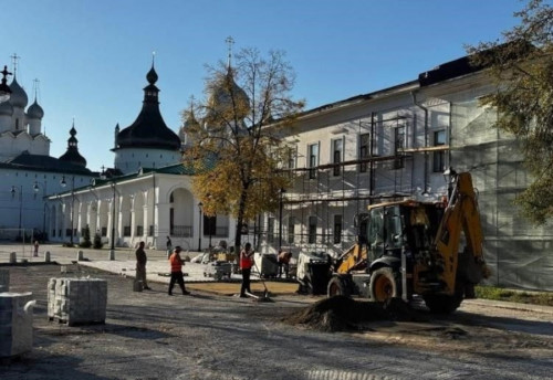 Пешеходные зоны создают в исторических центрах городов Ярославской области